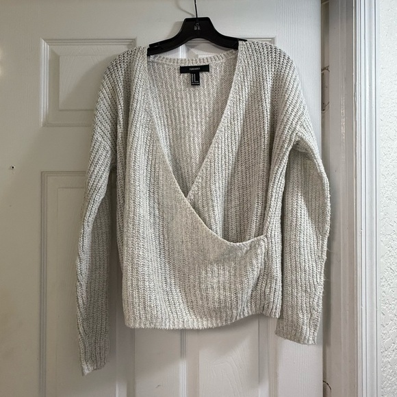 Forever 21 Off-White Ribbed Sweater - Picture 3 of 5